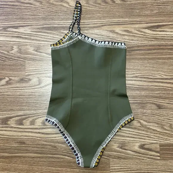 KIINI- WREN ONE SHOULDER MAILLOT SIZE SMALL - Picture 4 of 7